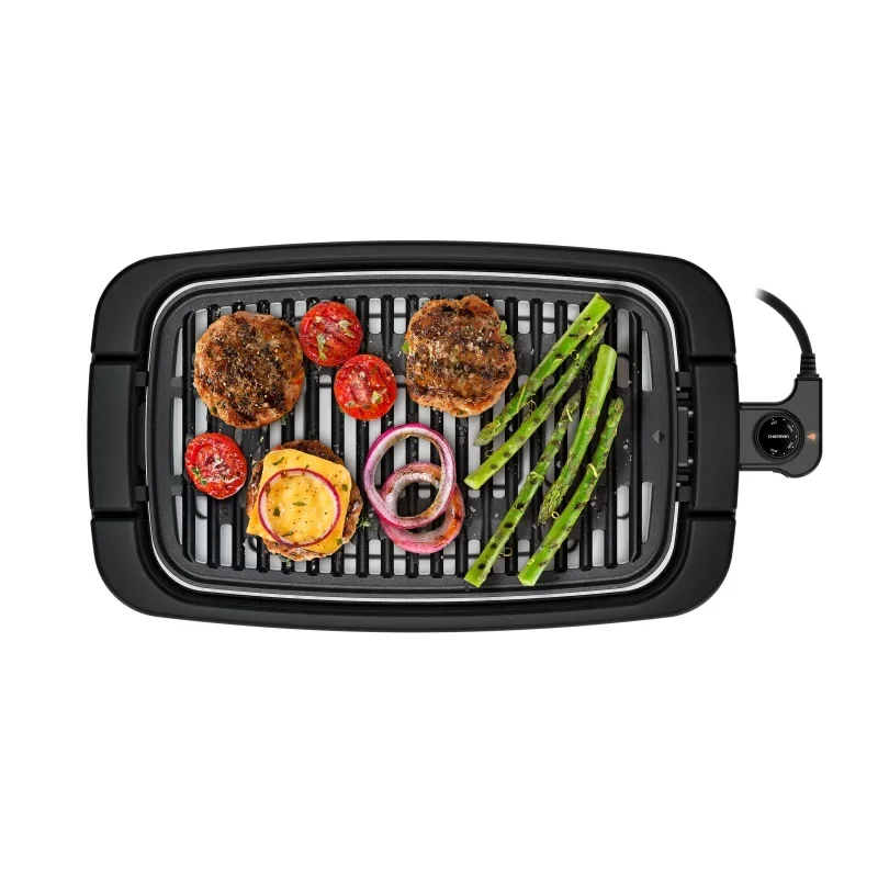 chefman-smokeless-indoor-electric-grill-adjustable-temperature-control-dishwasher-safe-parts