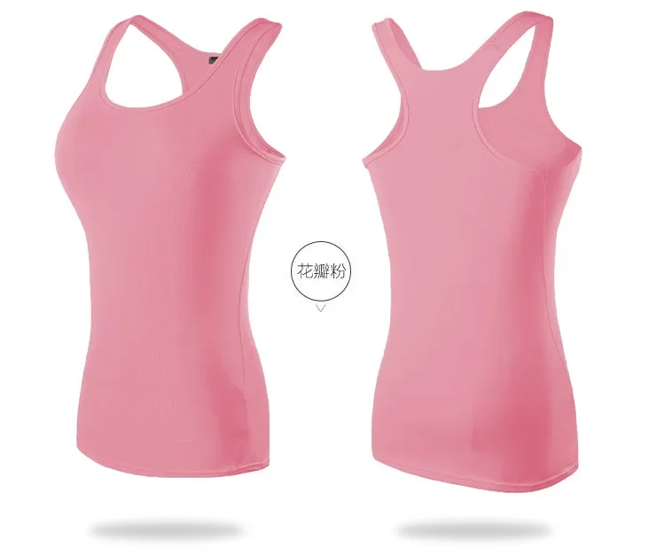 Sexy Yoga-Top für Damen, Schnelltrocknend, Ärmellos, Einfarbig, für Laufen, Fitness, Sport, Yoga-Shirts, Fitness-Tanktop, Crop-Top – Detail 13