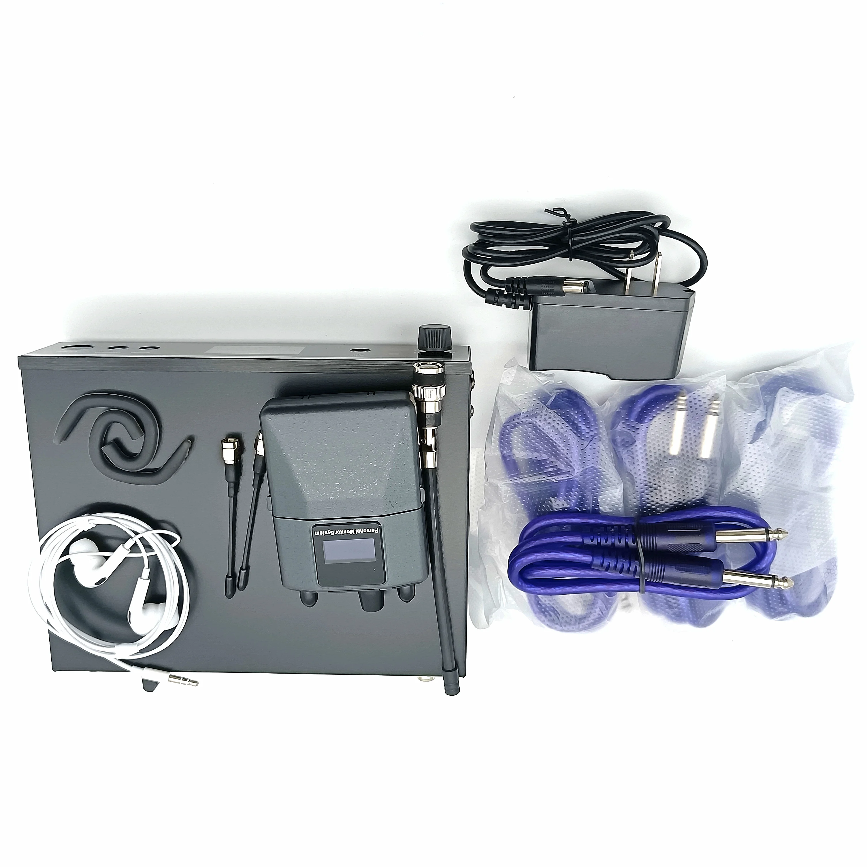 PSM-300 UHF Stereo In Ear Monitor Wireless System Mono Converts to Stereo Digital Signal Processor 28 Bits for Stage Performance