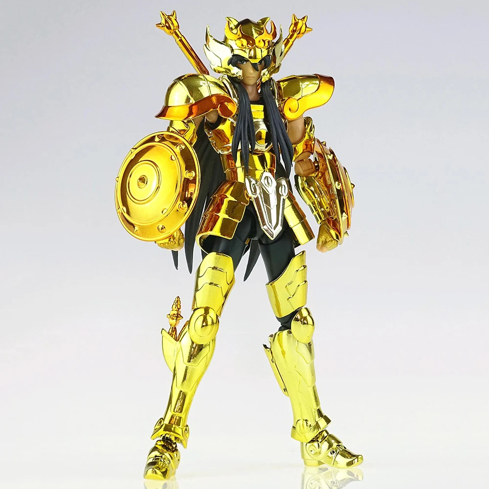 

In Stock CS Model Saint Seiya Myth Cloth EX Libra Dohko With Dragon Shiryu Knights of the Zodiac Anime Metal Armor Action Figure