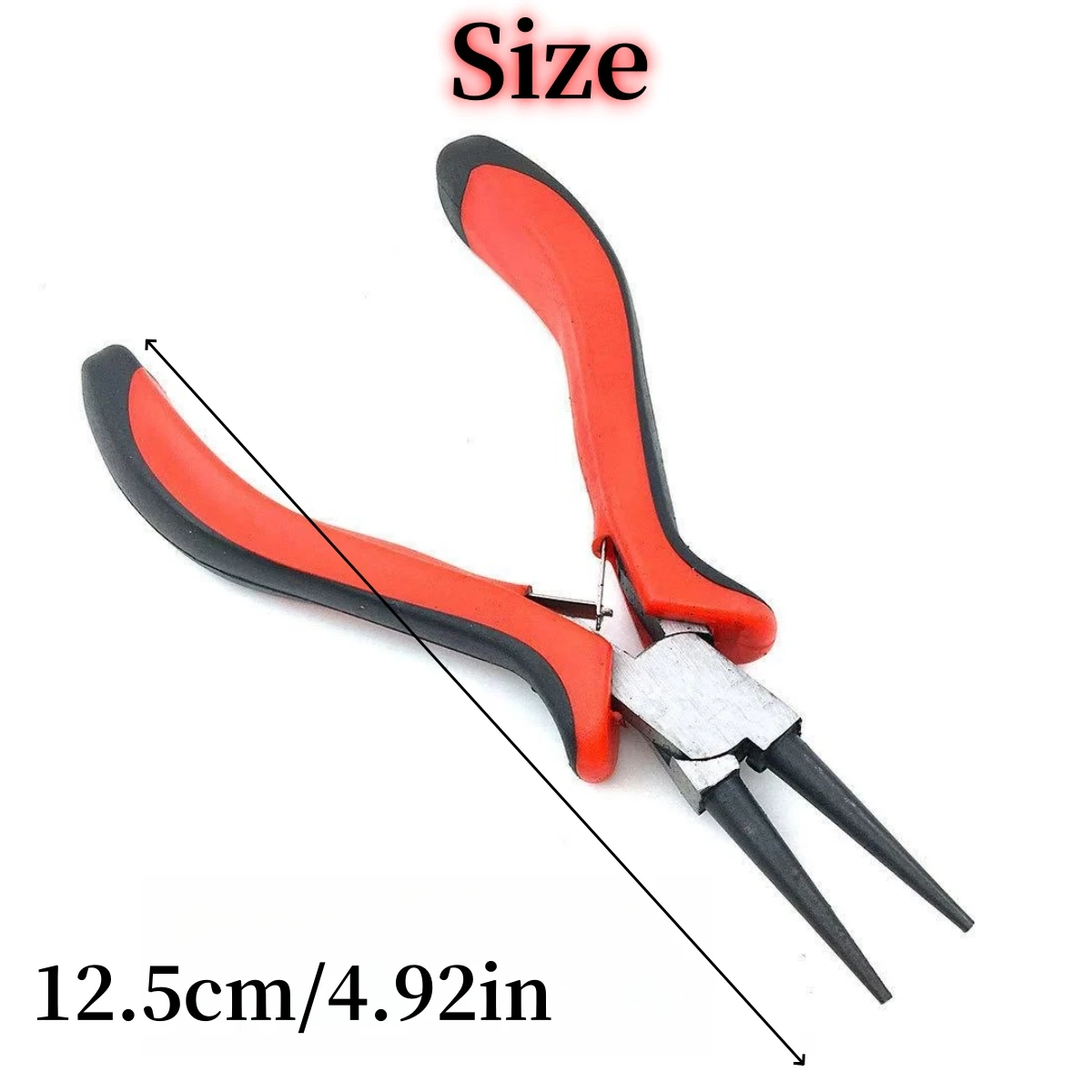 검정색 빨간색 펜치, 뾰족코 펜치, 바늘형 펜치, 가위형 펜치, 어울리는 가위, 링, DIY 제작 도구.