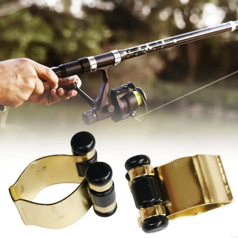 Fishing Rod Storage Clip Clamps Rod Holder Rack Organizers Wall Mounted Fishing Holder Storage Rack Clip