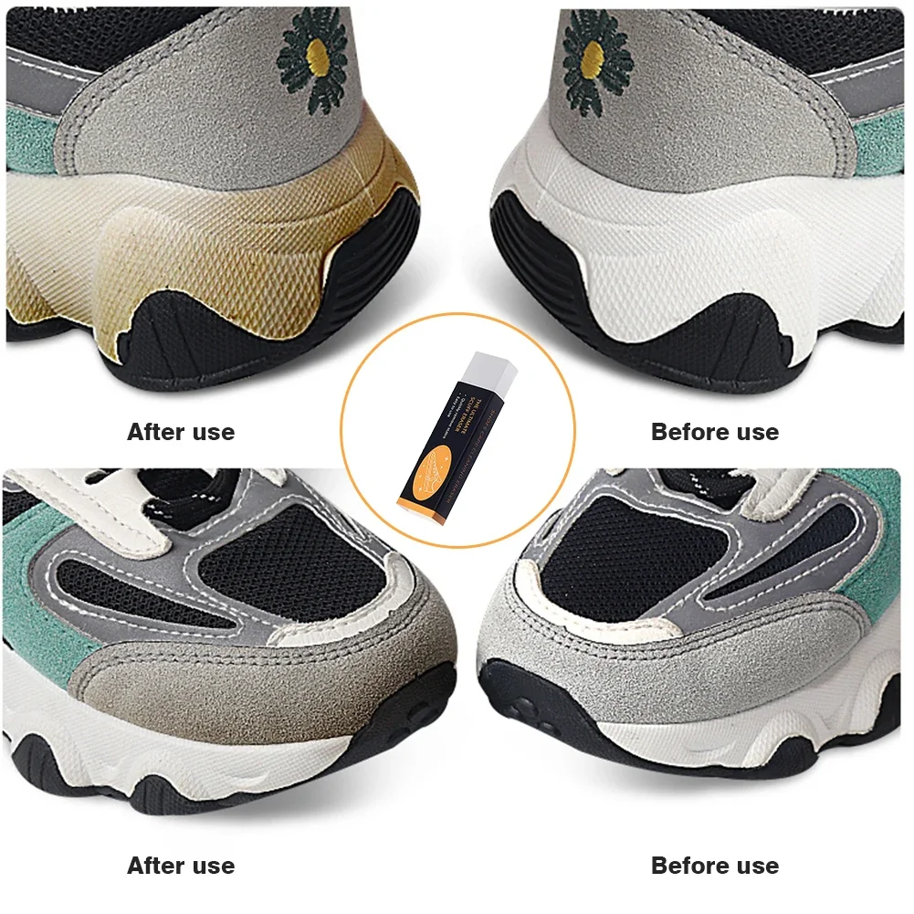 Eraser Shoe Brush Cleaning Eraser for Suede Nubuck Leather Boot Clean Rubber Leather Cleaner Sneakers Care Tools 2/1Pcs