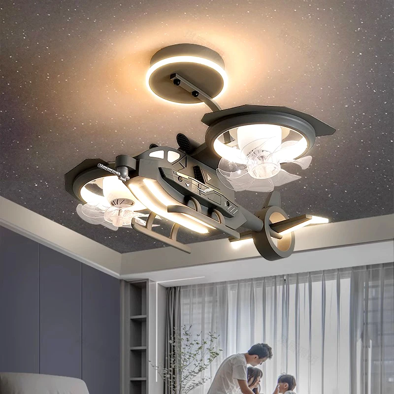 Lampadario Ventilatore da soffitto White Bass 18W illuminazione Led regolabile con telecomando M LEDME
