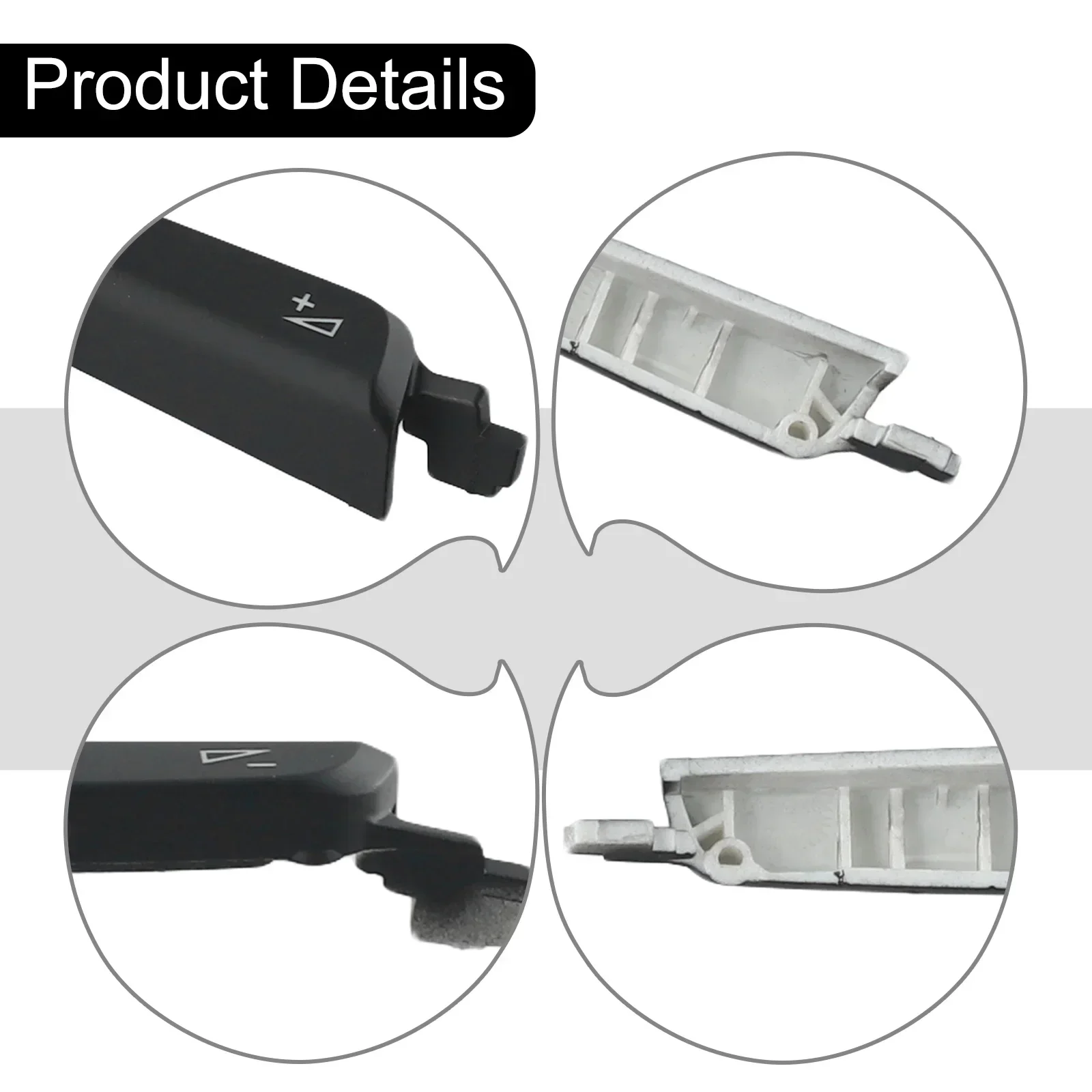 1pc Steering Wheel Volume Switch Button For Golf 7 7.5 For GTD R GTS -20 Volume Control Switch Interior Replacement Parts