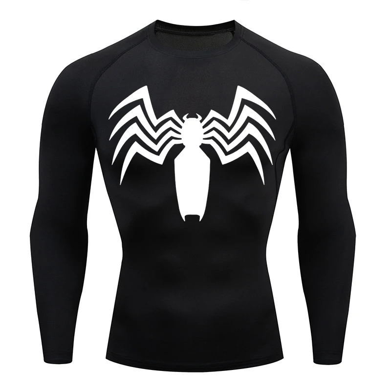 Mens Sport Compression T-shirt Gym Running Fitness Bodybuilding