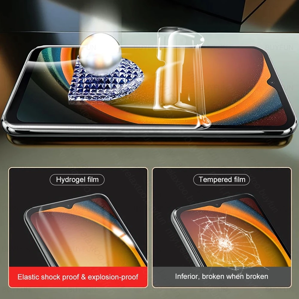 Premium 3-Pack Soft Hydrogel Film Screen Protector - Advanced Protection