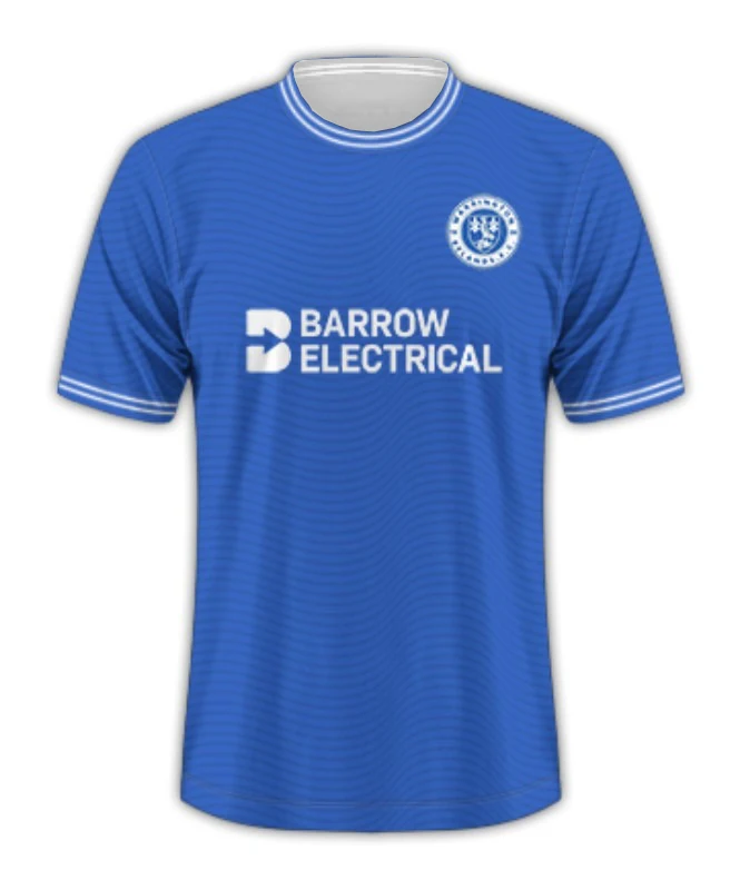 Soccer Jersey Warrington Rylands 2024-25 Home Kit 3D Printed Adult Kids Athleisure T-Shirt Summer Quick-dry Soft Lightweight