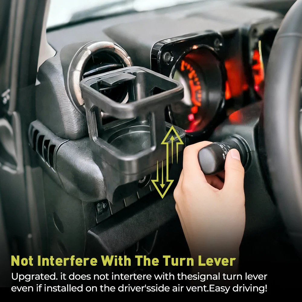 스즈키 짐니 JB74/JB64 2019 2020 2021 2022 2023-2025 자동차 컵홀더 브래킷 홀더 스탠드 정리함 차량용 실내 액세서리