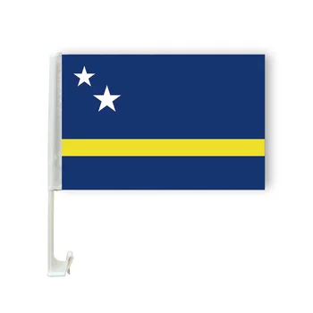 Curaçao Autovlag | WK AutoVlag | Maat 45 X 30 Cm 1