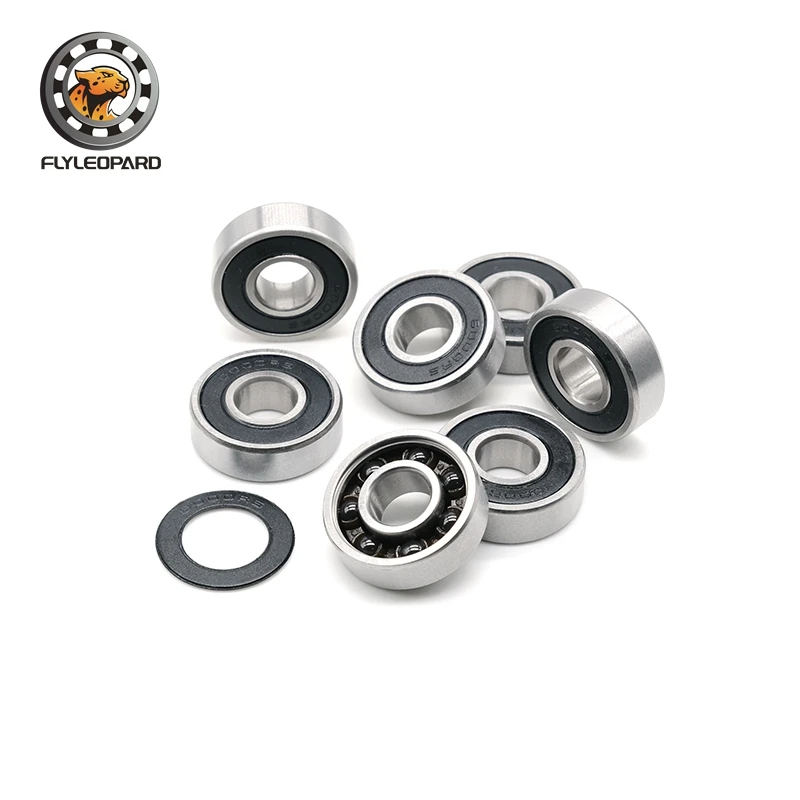 6001RS Hybrid Ceramic Bearing 12*28*8 mm ABEC-7 1PC Bicycle Bottom Brackets & Spares 6001 RS 2RS Si3N4 Ball Bearings 6001-2RS