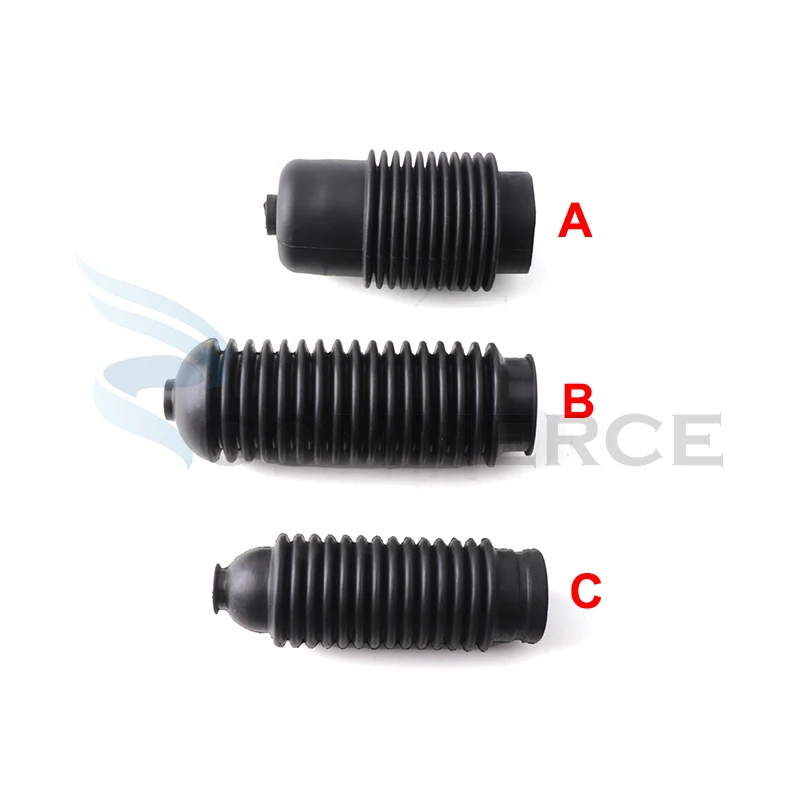 Durable Rubber Gear Boot Cover for Steering Mechanisms in Recreational Vehicles