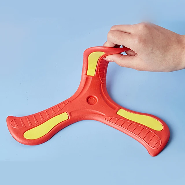 Children's Boomerang Toy V-Shaped Dart Returning Boomerang Throwing Target Spinner Three-Bladed Flying Disc Parent-Child 4