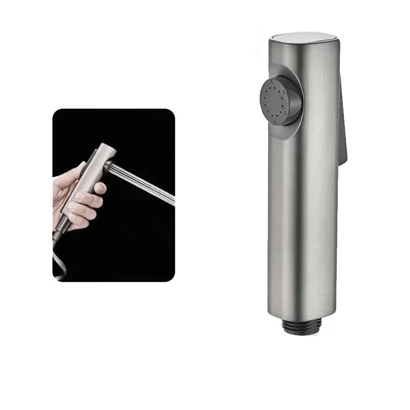 Toilet Bidet Douche Sprayer Stainless Steel Hygienic Shower Head Handheld Water Pressure Control Self Cleaning Accessories 4