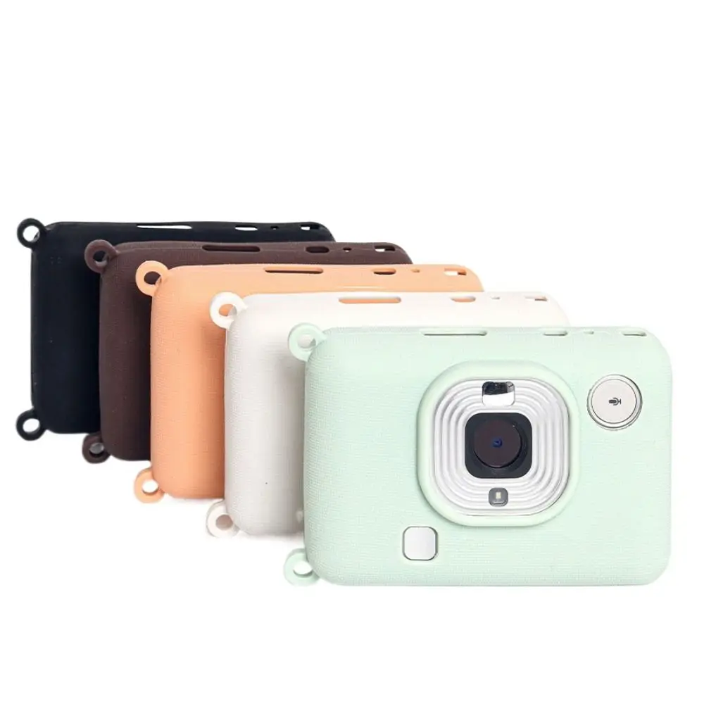 Générique Etui en Silicone Appareil Photo pour Instax Mini Evo, Protection incassable, Couleur Unie Simple, Housse de Protection légère en Caoutchouc Souple pour Instax Mini Evo (Blanc Générique Etui en Silicone Appareil Photo pour Instax Mini Evo, Protection incassable, Couleur Unie Simple, Housse de Protection légère en Caoutchouc Souple pour Instax Mini Evo (Blanc