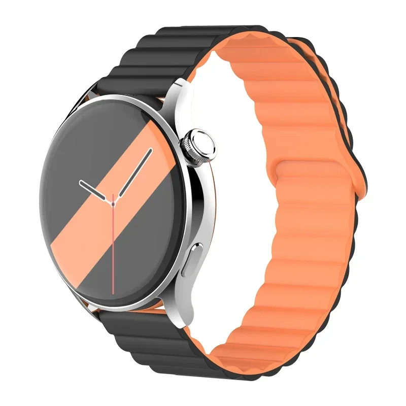 Magnetic Silicone Strap Bracelet - Premium Universal Fit