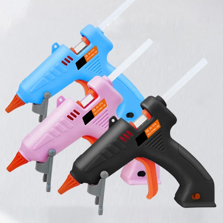 Hot Glue Gun, Rechargeable Hot Melt Glue Gun High Temperature Melting Gun for Heavy Duty Tasks, Quick Repairs, DIY Projects for hot melt glue gun,hot glue gun,cordless glue gun