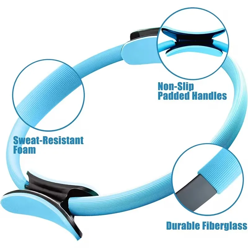 Yoga Fitness Pilates Ring Yoga Ring Open Back Magic Pelvic Floor Muscle Training Supplies Pilates