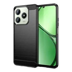 Shockproof Flexible TPU Protective Phone Case Cover for Realme C51 (Black)