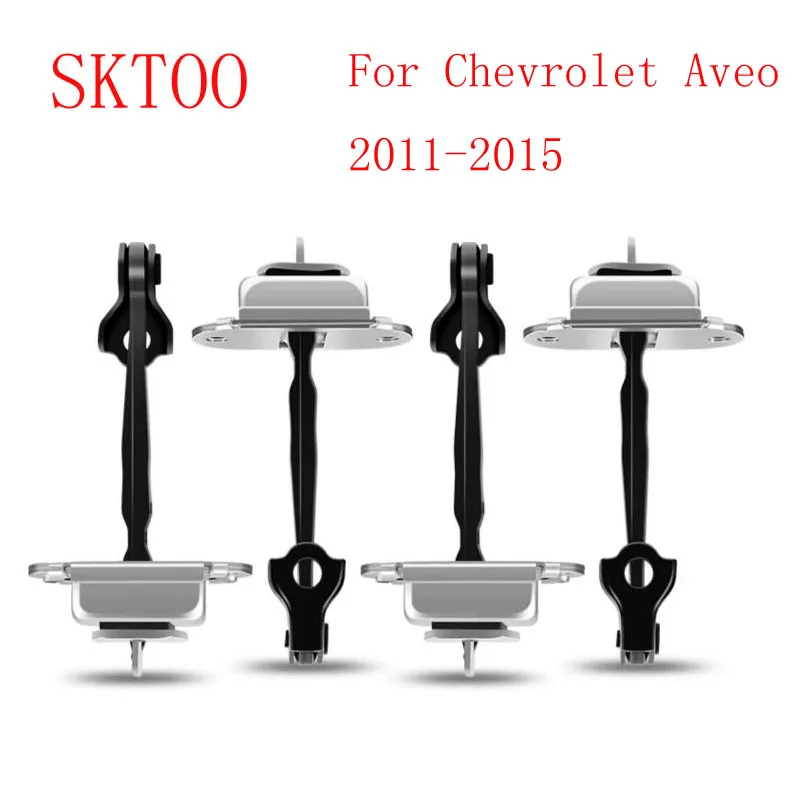 SKTOO Auto accessories for Chevrolet Aveo 2011-2015 front and rear door limiter 96649096 96649097 96649046 96649047