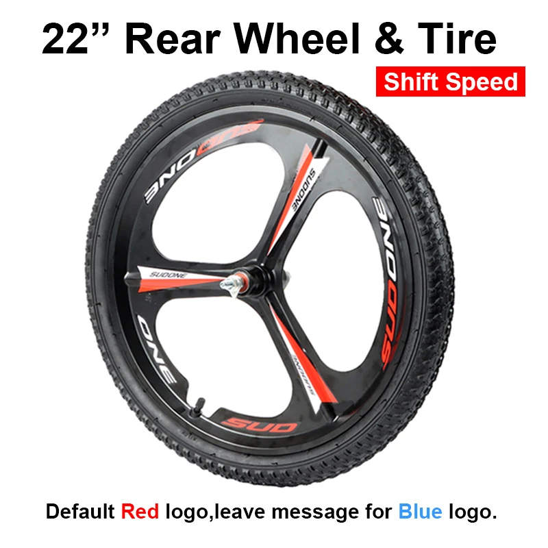 Beach Cruiser Bike Bicycle Rims 26 Bike Spokes 16/18/20/22 Inch Integrated  Wheel Magnesium Aluminum Alloy Spokes Front/Rear MTB Wheel Set With Tire