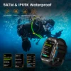 2025 KOSPET TANK X2 Ultra GPS Smart Watch For Men 3D Curved Screen Stainless Steel Body Compass Altimeter Waterproof Smartwatch 3