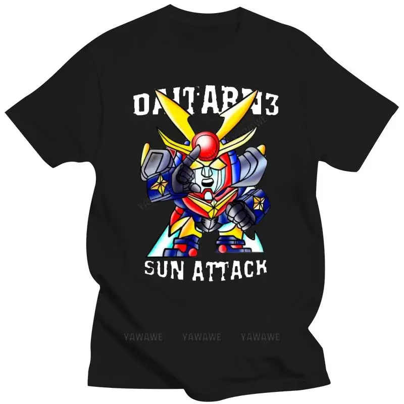 Maglietta Da Uomo Estiva Calda Fashion Daitarn 3 Sd Deformata Sun Attack Super Robot Cartoon T-Shirt Per Uomo E Bambino T Shirt