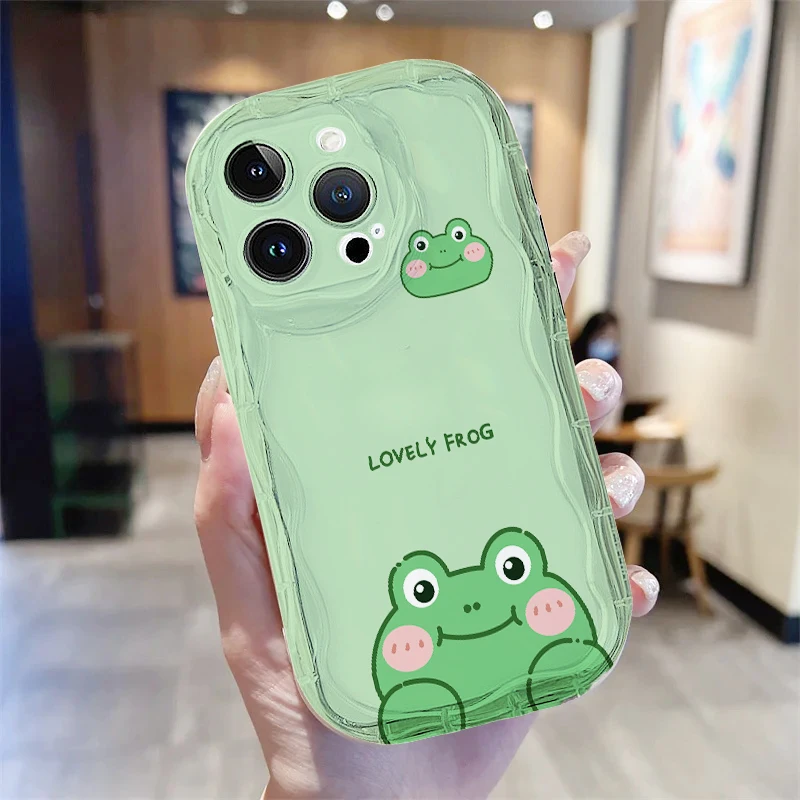 Adorable 3D Animal Ears Soft Wave Case Cover