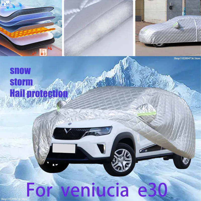 

For veniucia e30 Outdoor Cotton Thickened Awning For Car Anti Hail Protection Snow Covers Sunshade Waterproof Dustproof