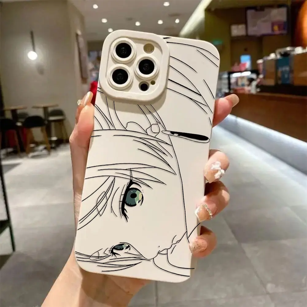 Hot Japan Anime Comics Frieren Silicone Phone Case Cover