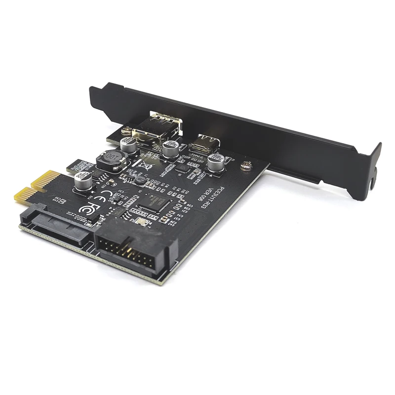 Add On USB 3.1 Type C PCIe Expansion Card for Desktop