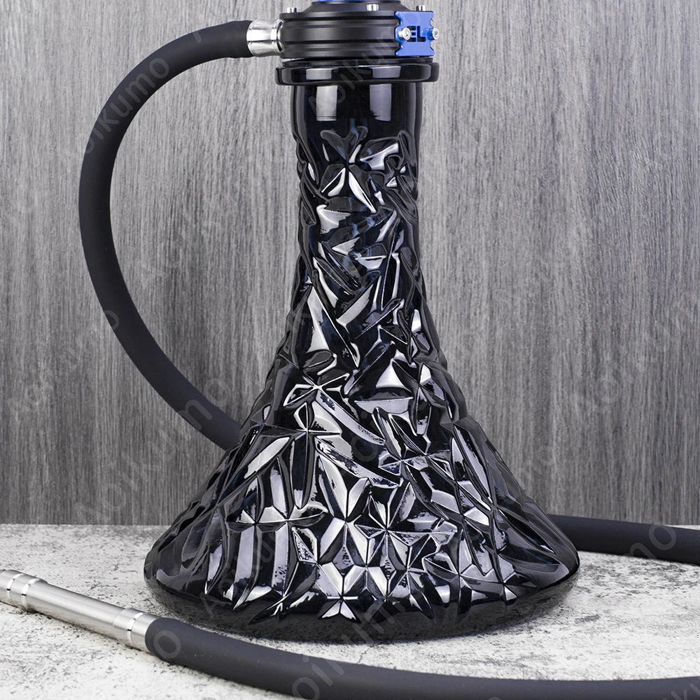 アルファのためのHookahベースのステンレス鋼bomberジオメトリシーシャ 