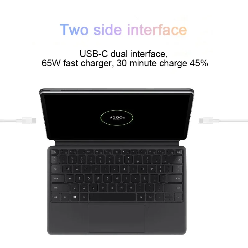 HUAWEI MateBook E Go 12.35 Inch WiFi/LTE 8GB/16GB 256/512GB/1T Snapdragon 8cx Touchscreen 120Hz Laptop Tablet 2-in-1WithKeyboard 5