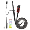 P4100 Oscilloscope Probe 100:1 2KV High Voltage 100Mhz Safety BNC Connector For Oscilloscope Adjustable Attenuation 1