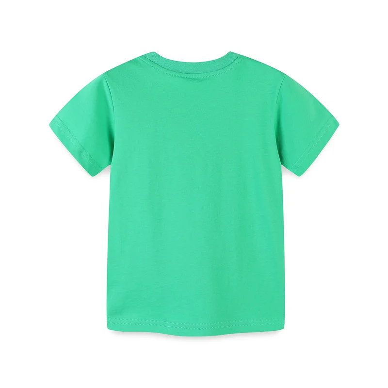 Jumping Meters 2-7T Girls T Shirts With Animals Short Sleeve Summer Baby Clothing Fashion Baby Shirts Tops Kids Wear 2
