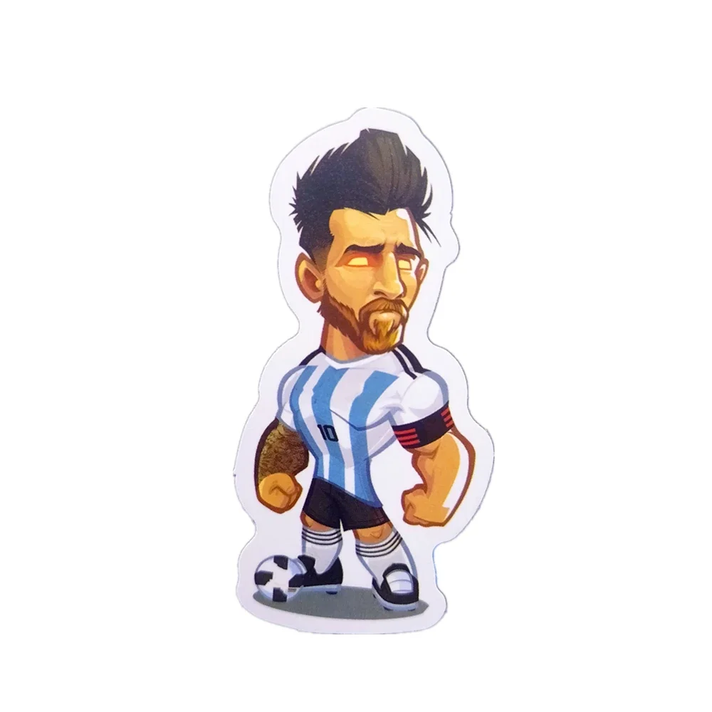 Fan Club Bar Bedroom Living Room Decoration Office Home Self Adhesive Wall Stickers Messi Event Highlights Stickers No Repeat