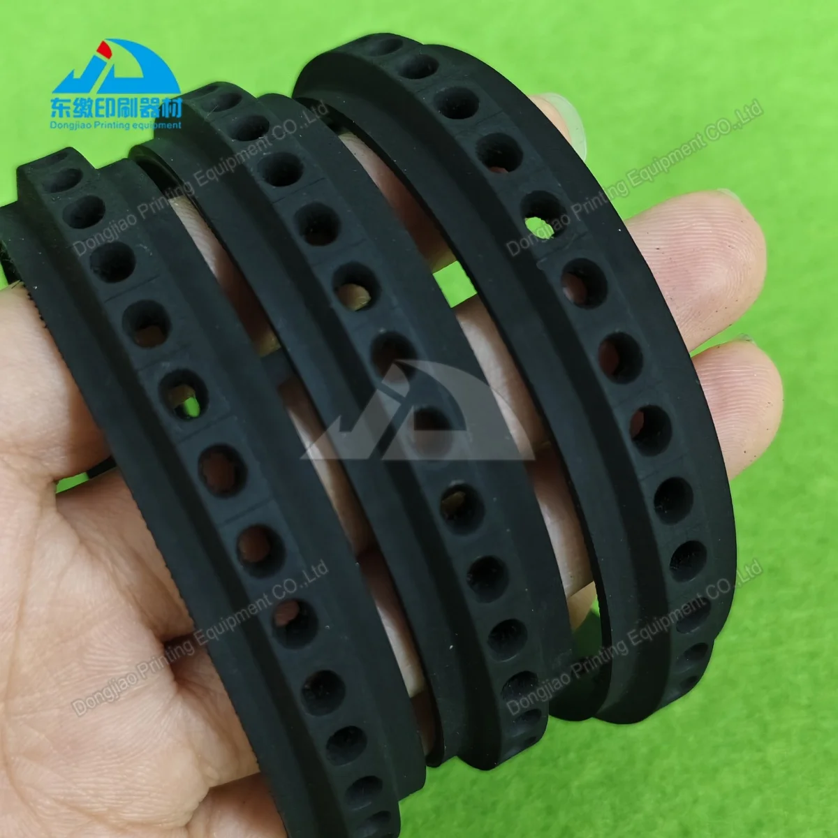 오프셋 인쇄 기계 부품 210x14mm 35 홀 흡입 테이프 (코모리 프린터용) 흡입 벨트 210x14mm 35 홀 고품질
