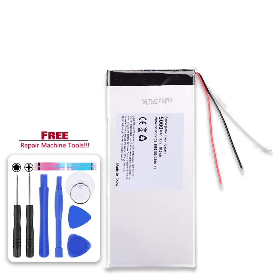 Batteria Hi8 (3 Linee) 4800Mah Per 8 "Chuwi Hi8 Per Tablet Windows 3263156 3565158 Bateira + Strumenti Gratuiti