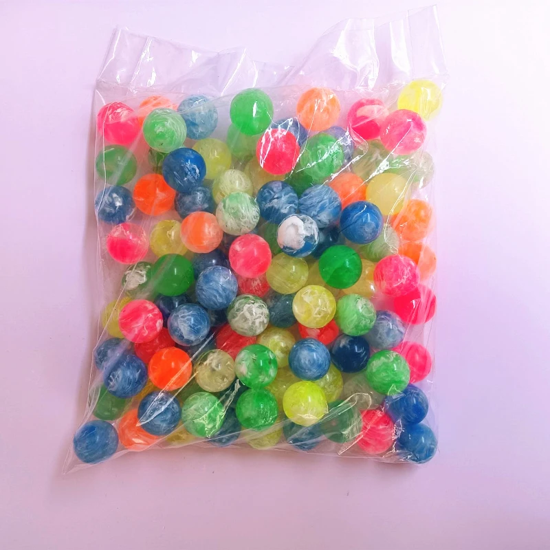 20Pcs 20MM Bouncy Ball Marbles Rubber Jumping Balls Outdoor Games Anti-stress Garden Children Water Toys Kids Party Favors Gift 6