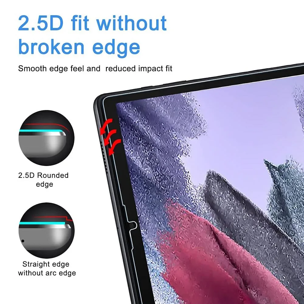 Tempered glass screen protector 3 Pack Tempered Glass Samsung Galaxy Tab A7 Lite 8.7 SM-T220 SM-T225 T220 T225 T227 Tablet Screen Protector Film