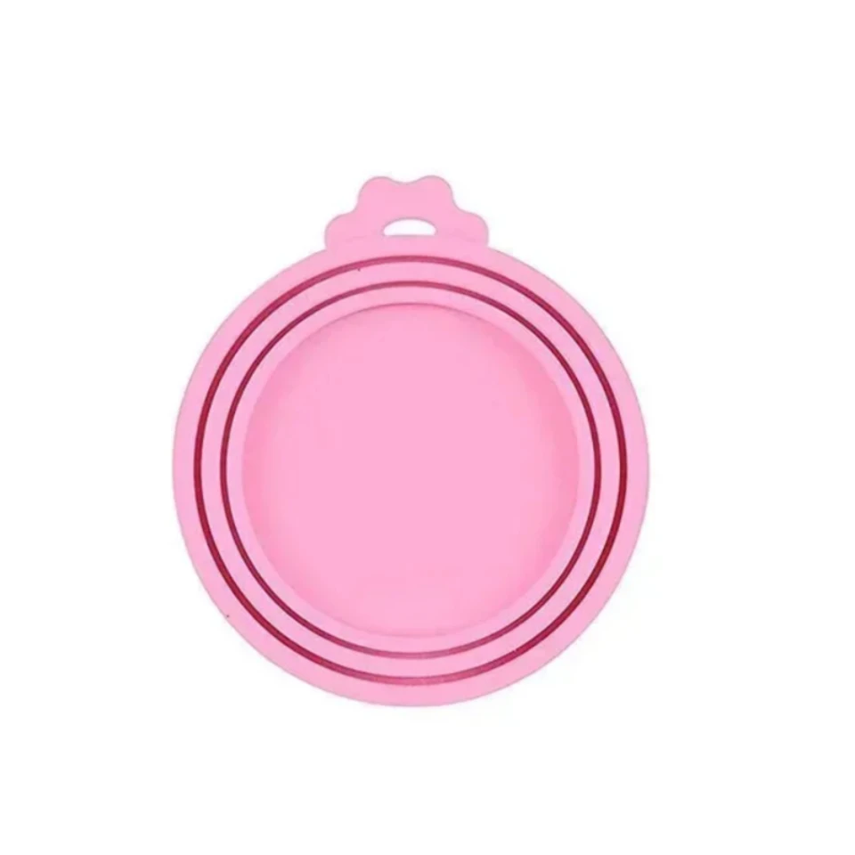 3 In 1 Silicone Pet Food Can Cover for Dogs Cats