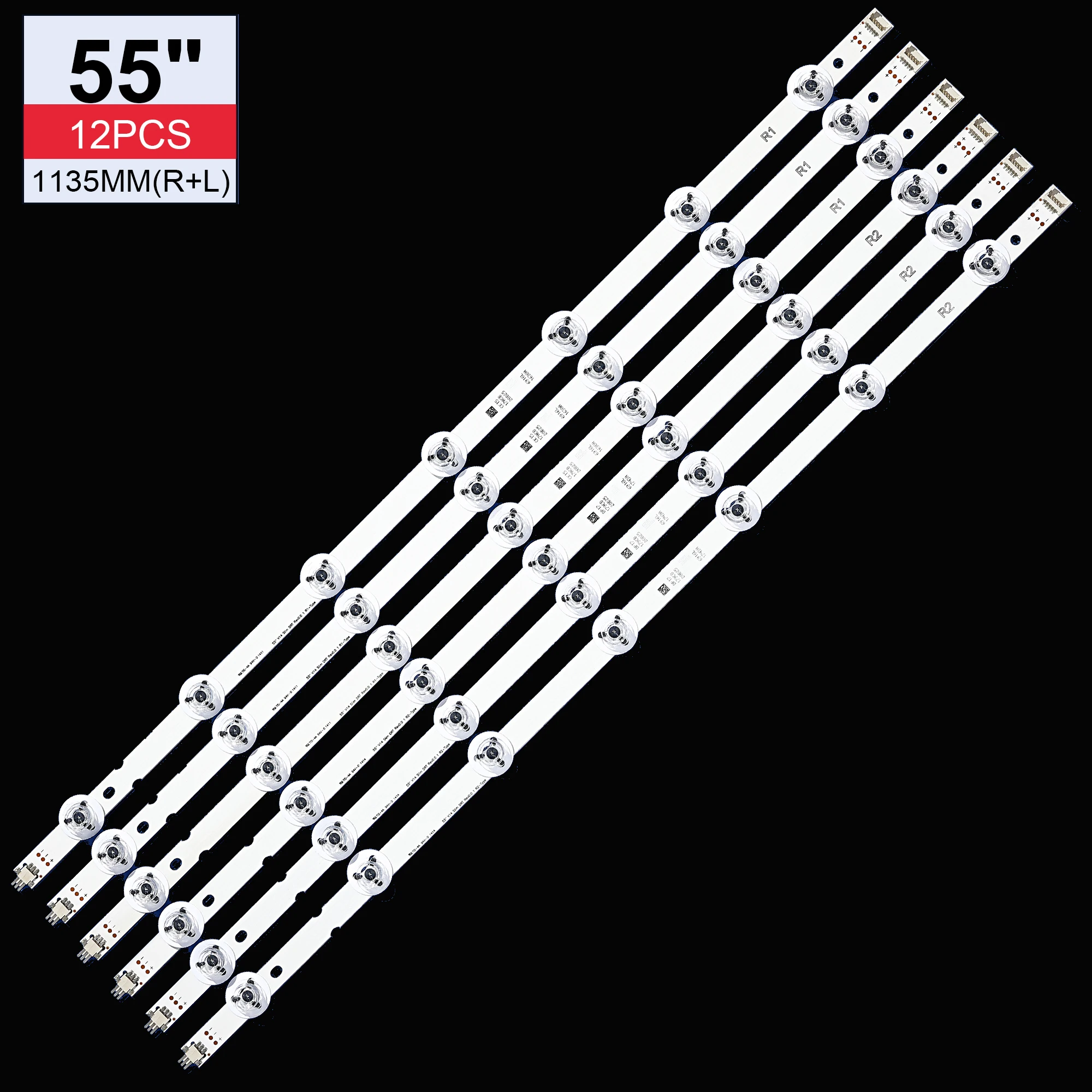 New-12-PCS-set-LED-Backlight-Strip-For-LG-55LB7200-55LB7000V-55LB730V ...