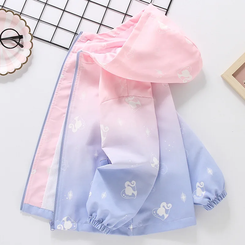 Girls' Jacket Spring Models Children's Foreign Style Jacket Medium Children's Spring Girls Autumn Style