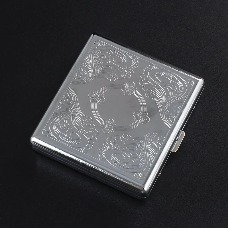 20 Capacity Tangleweed Floral Metal Cigarette Case - AliExpress 15