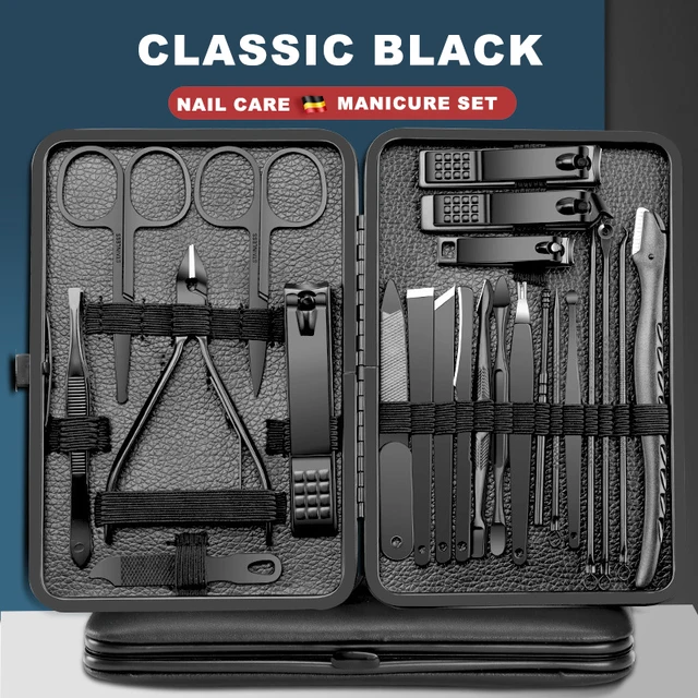 7/10/16/18/23 stück Maniküre Schneider Nagel Clipper Set Haushalt Edelstahl Ohr Löffel Nagel Clippers pediküre Nagel Schere Zu