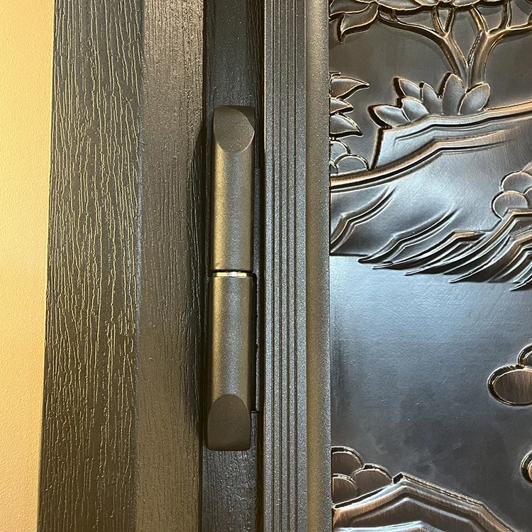 Iron Gate, Villa Garden Entrance, Stainless Steel Double Door, Customized Size, Wear-resistant, Rust Proof and Waterproof 2