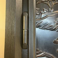 Iron Gate, Villa Garden Entrance, Stainless Steel Double Door, Customized Size, Wear-resistant, Rust Proof and Waterproof 2
