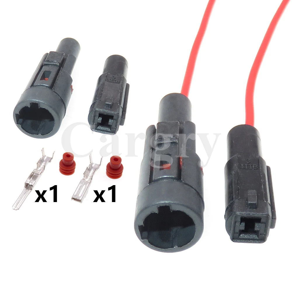 

1 Set 1P FW-C-1M-B FW-C-1F-B Car Waterproof Sealed Connector Auto Starter Male Female Docking Electric Wire Socket