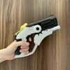 Game OW Angels Revolvers Weapon Gun 1:1 Cosplay Safety PU Gift Outdoor Toy Rubber Soldier 76  D. va Tracer No Shooting 1