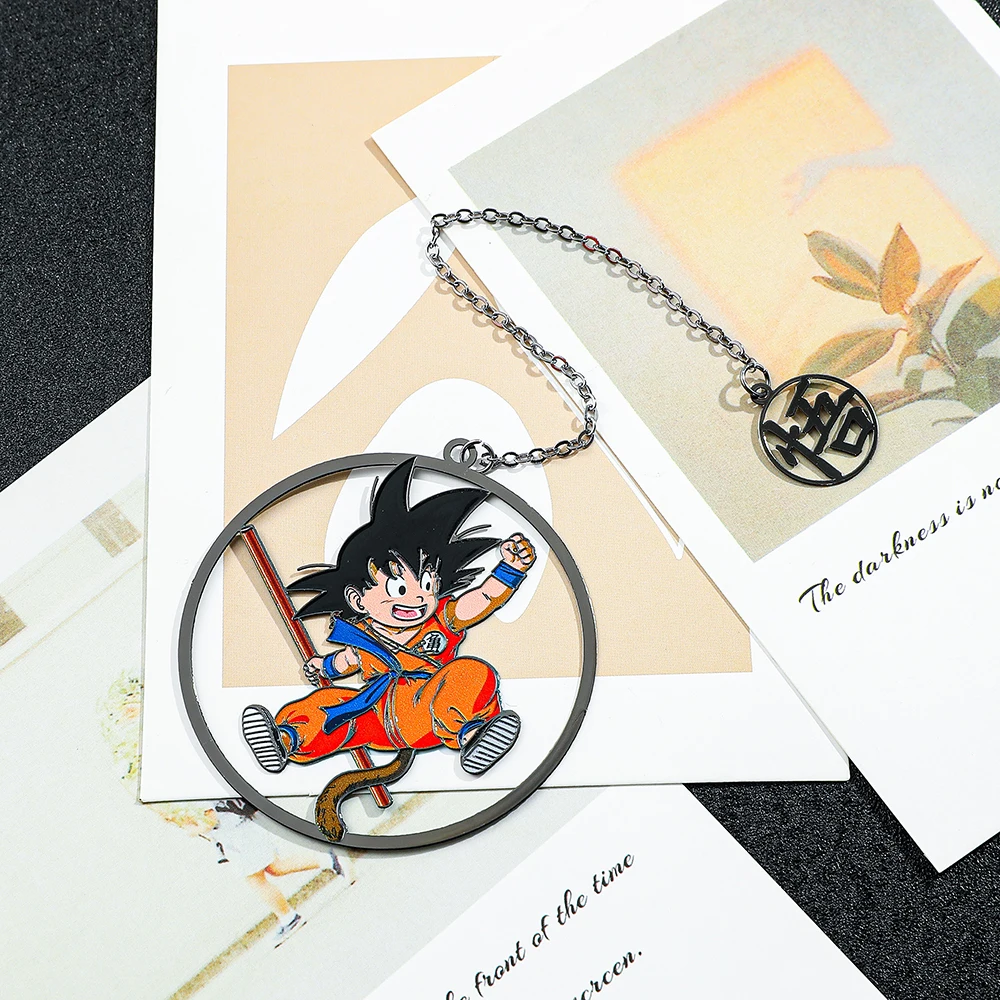Metal Bookmark Bookmarks Stationery Supplies Dragon Ball metal Bookmarks-Collectibles for anime enthusiasts reading markers for book lovers birthday and Christmas gift
